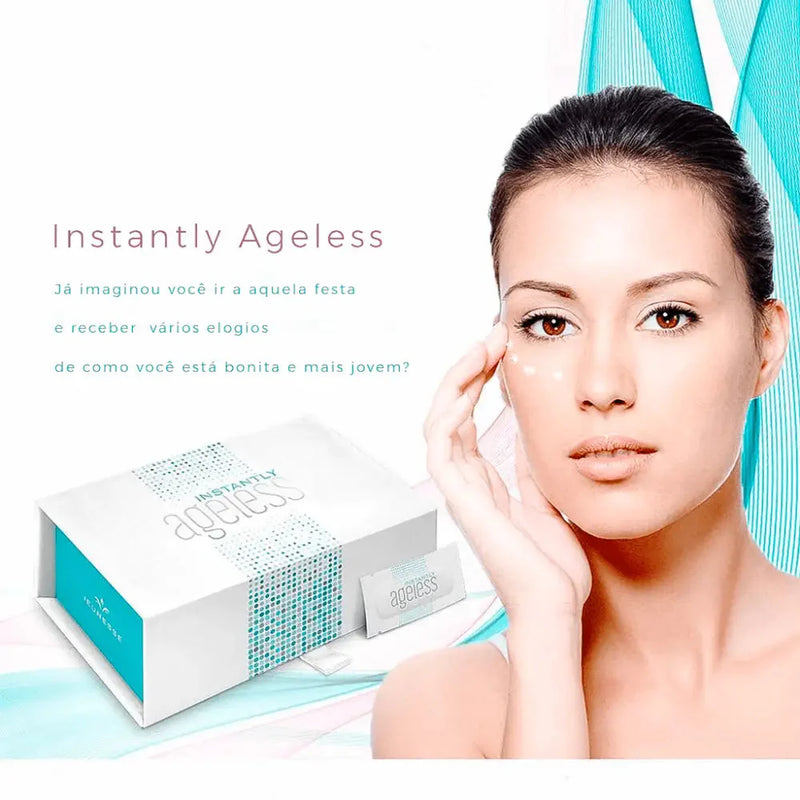 50 Unidades - Creme Instantly Ageless Para Linhas de Expressão + 2 Brindes - Frete Off