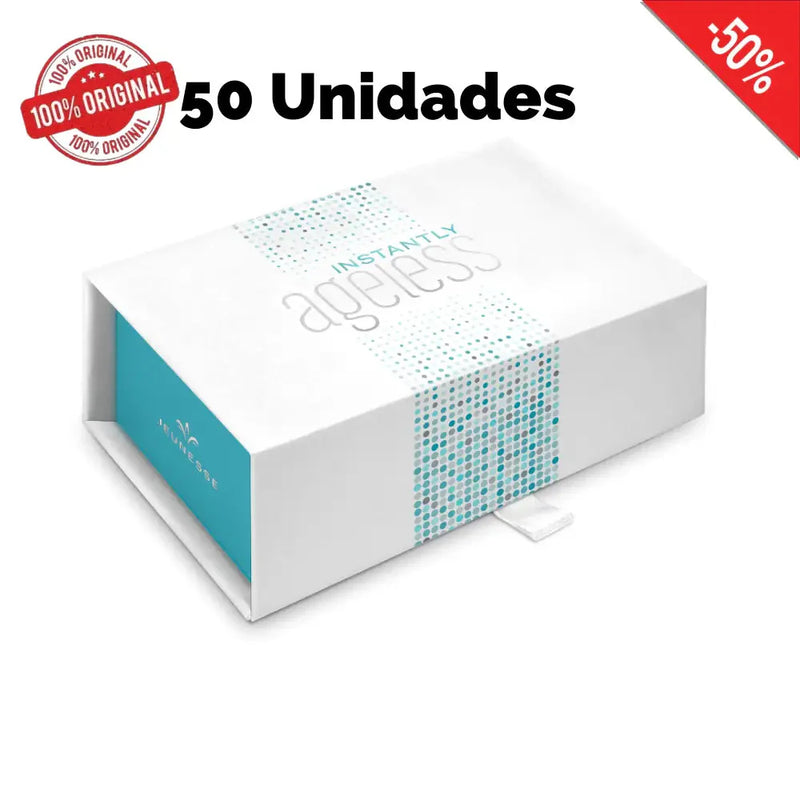 50 Unidades - Creme Instantly Ageless Para Linhas de Expressão + 2 Brindes - Frete Off