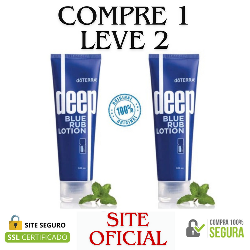 Deep Blue - Compre 1 Leve 2 - Para Dores Musculares e Articulares