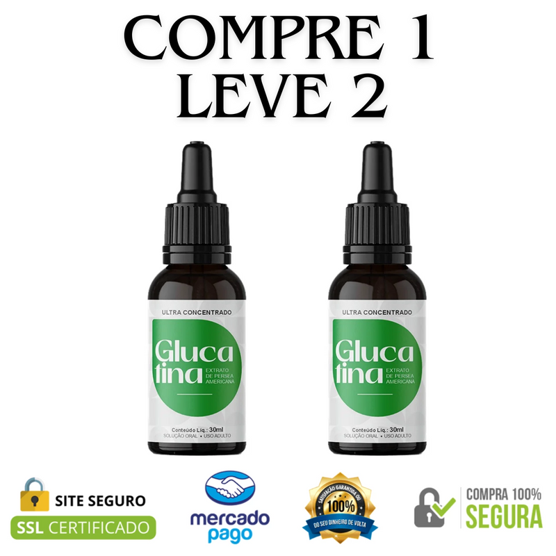 Glucatina Compre 1 Leve 2 - A Ajuda Natural Que Você Esperava