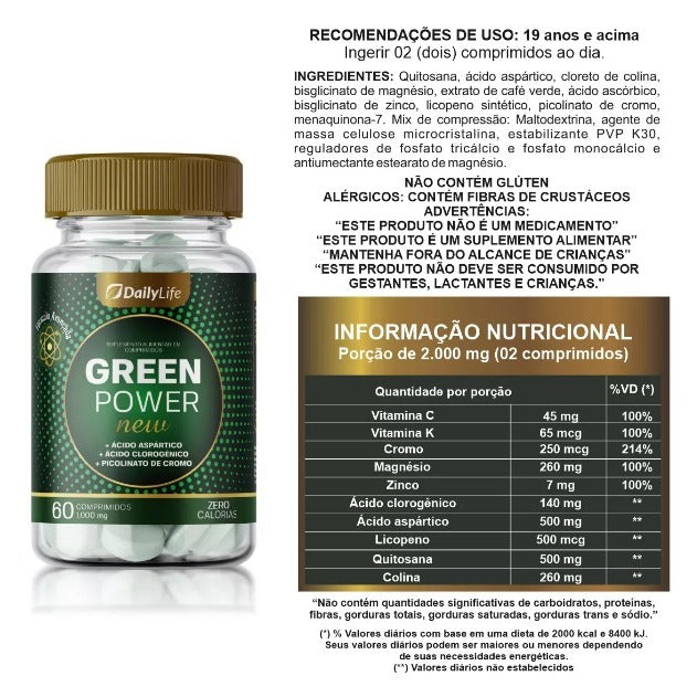 Green Power - Compre 1 Leve 2 - Alcance Seus Objetivos na Saúde