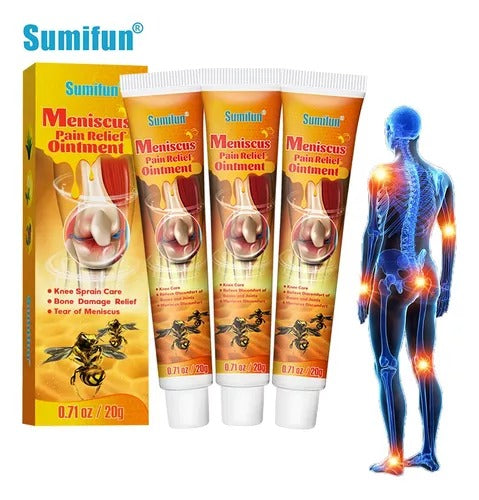 Pomada Meniscus Pain Relief Ointment - BEE VENOM - Compre 1 Leve 3