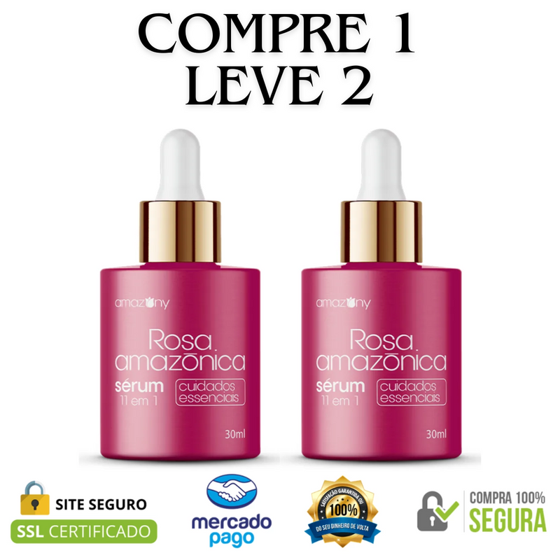 Compre 1 Leve 2 - Serum Rosa Amazônica - Oferta Apenas Hoje