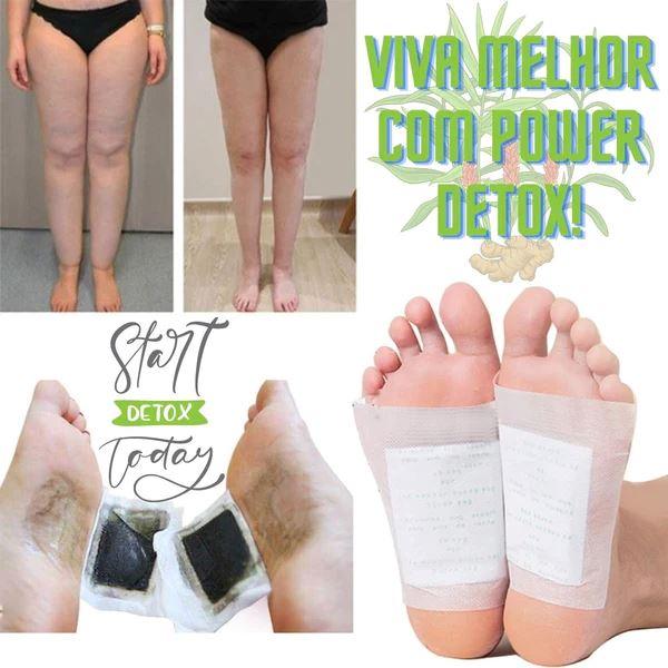 Adesivo Removedor De Toxinas Power Detox - 20 Unidades