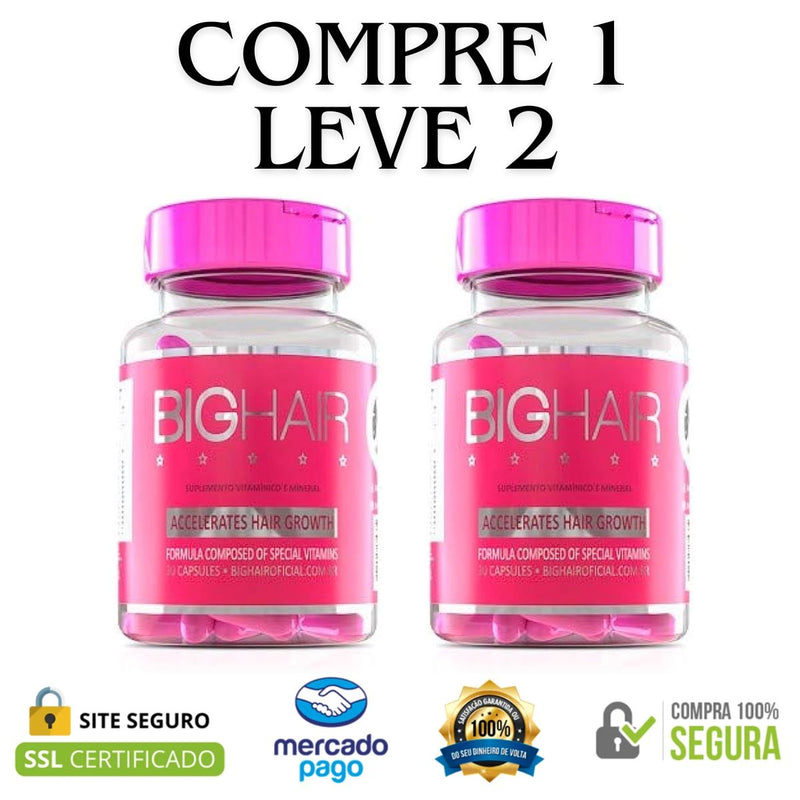 Big Hair Compre 1 Leve 2 - Oferta Apenas Hoje