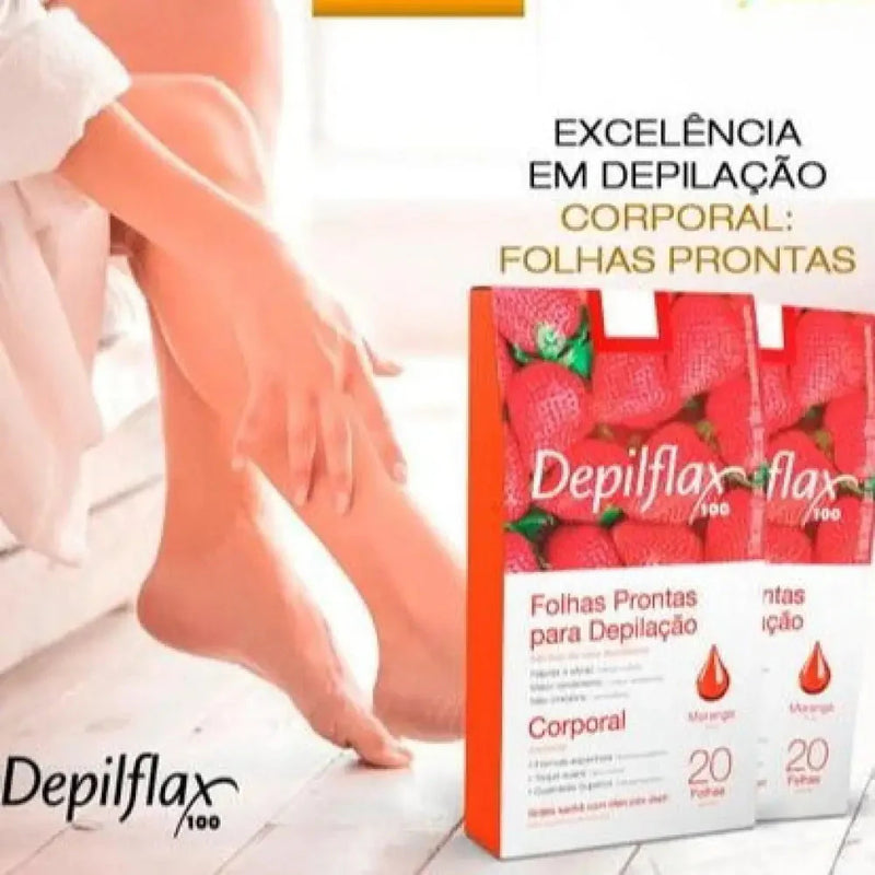 Cera Depilflax - Cera Depilatória + Frete Grátis e 2 Brindes