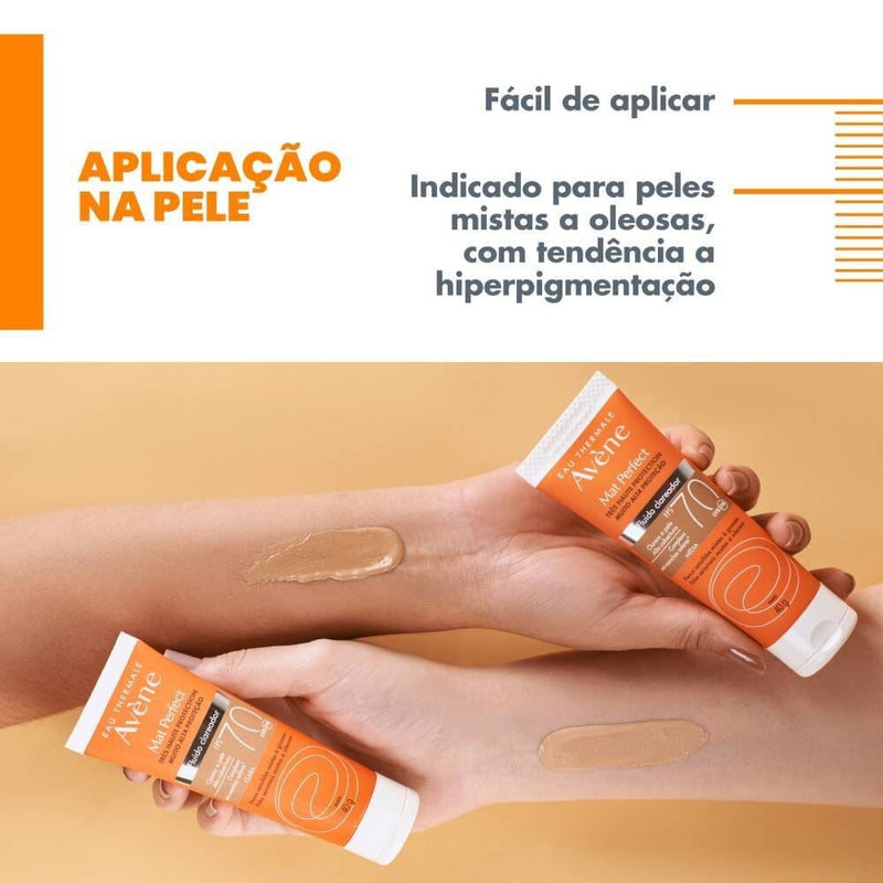 Compre 1 Leve 2 - Avène Mat Perfect 70 Original + Brinde - Oferta Somente Hoje