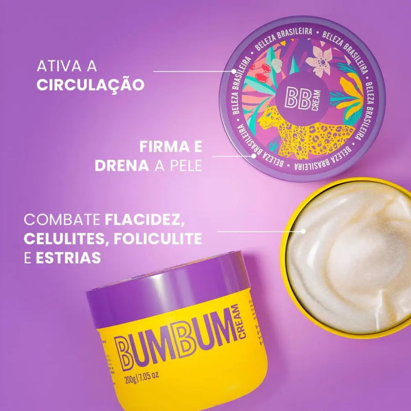 Compre 1 Leve 2 - Bumbum Cream + 2 Brindes e Frete Grátis