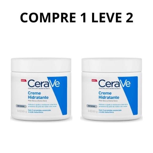 Compre 1 Leve 2 - Cerave Creme Hidratante + Brinde - Oferta Somente Hoje