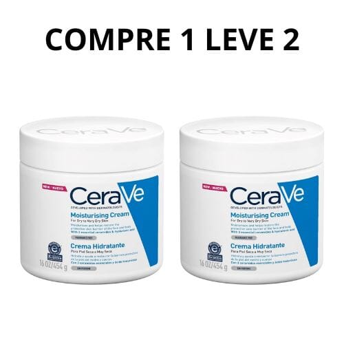 Compre 1 Leve 2 - Cerave Moisturising Cream + Brinde - Oferta Somente Hoje