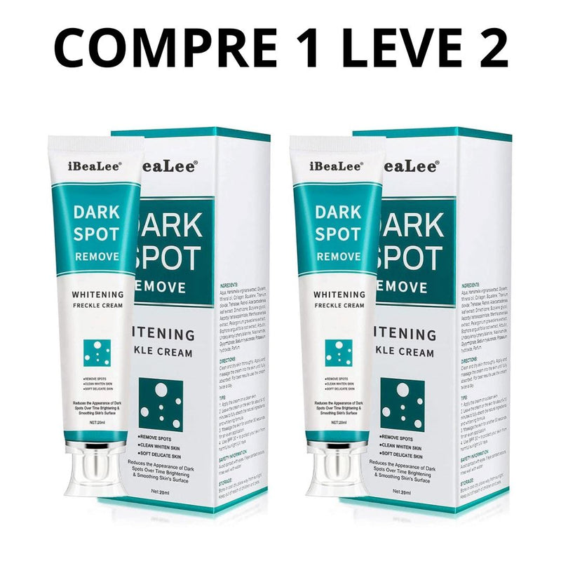 Compre 1 Leve 2 - Creme Clareador Para Remover Melasma - Dark Spot + Brinde - Site Oficial De Vendas