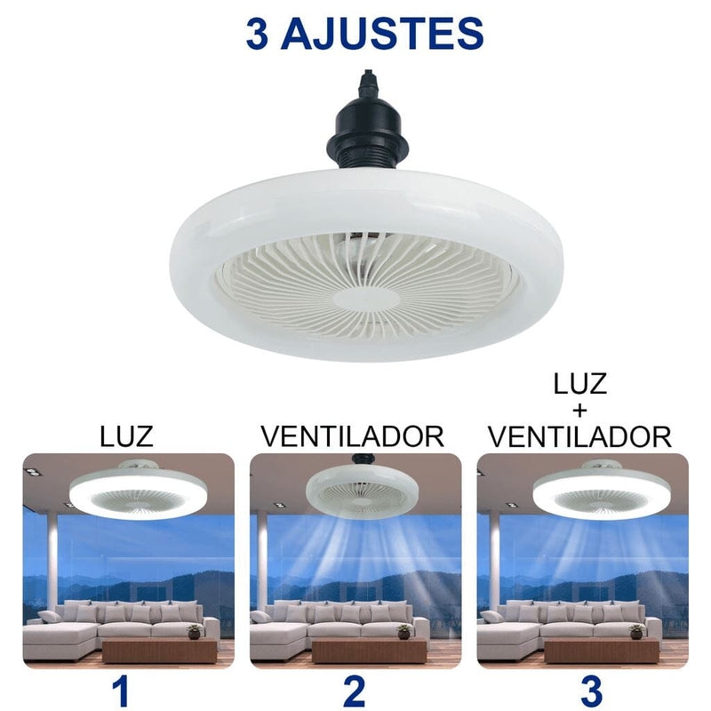 Compre 1 Leve 2 - Luminária LED com Ventilador | FanMaster + Brinde - Oferta Somente Hoje