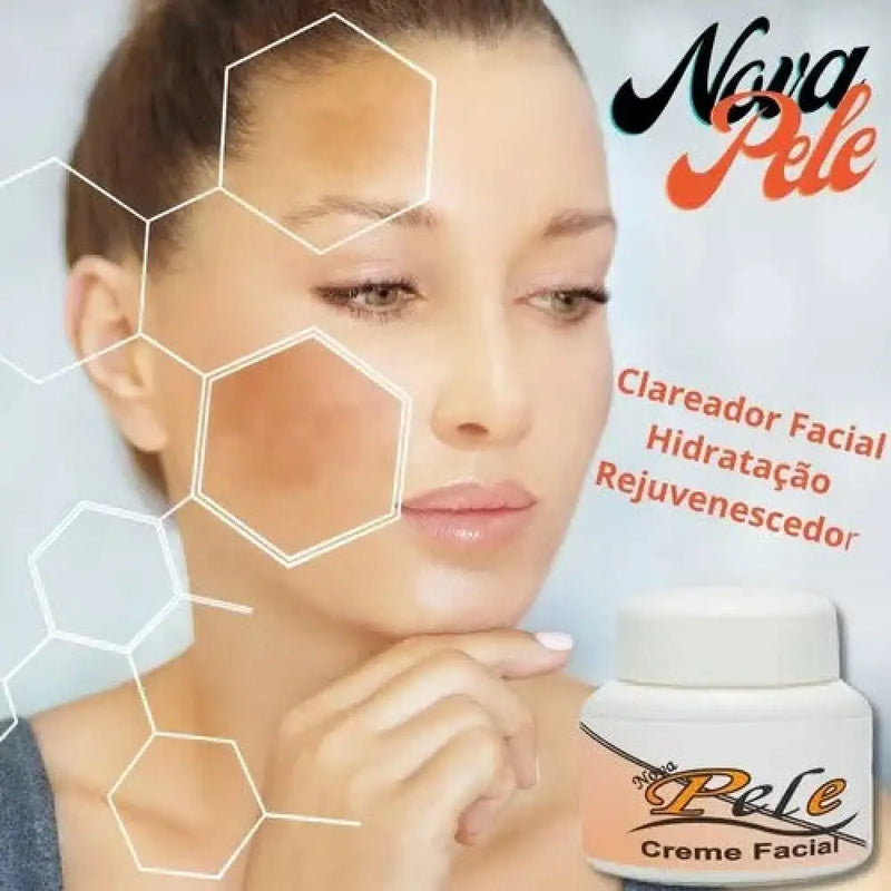 Compre 1 Leve 2 - Nova Pele Creme Facial + 2 Brindes Com Frete Off