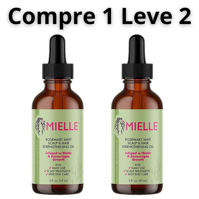 Compre 1 Leve 2 - Óleo Mielle - Fortalecimento e Crescimento de Cabelo