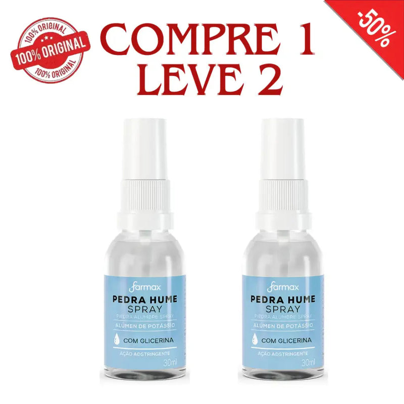 Compre 1 Leve 2 - Pedra de Hume Musa + 2 Brindes e Frete Grátis