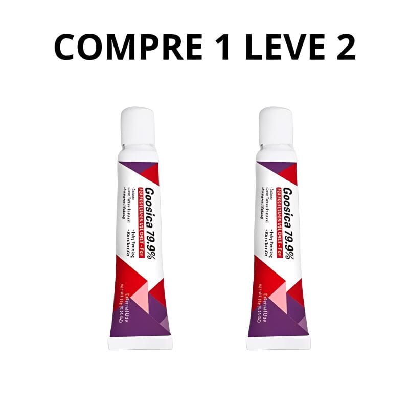 Compre 1 Leve 2 - Pomada anestésica Para Tatuagem Goosica 79.9 + Brinde - Oferta Somente Hoje