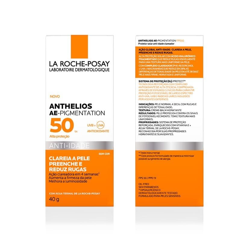 Compre 1 Leve 2 - Protetor Solar Facial La Roche-Posay Anthelios Anti-idade FPS 50 + Brinde - Oferta Somente Hoje