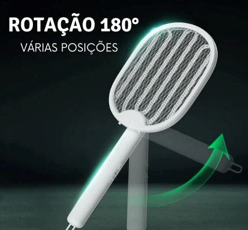 Raquete Mata-Mosquito MaxBolt + Brinde - Oferta Somente Hoje