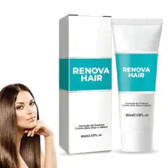 Compre 1 Leve 2 - Renova Hair - Alisador Natural Seda e Brilho + Brinde - Oferta Somente Hoje