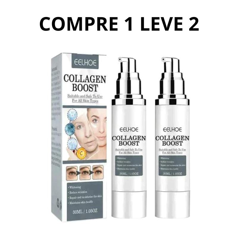 Compre 1 Leve 2 - Sérum Antienvelhecimento Eelhoe Collagen Boost + Brinde - Site Oficial De Vendas