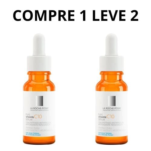 Compre 1 Leve 2 - Sérum Facial La Roche-Posay Pure Vitamin C10 + Brinde - Oferta Somente Hoje