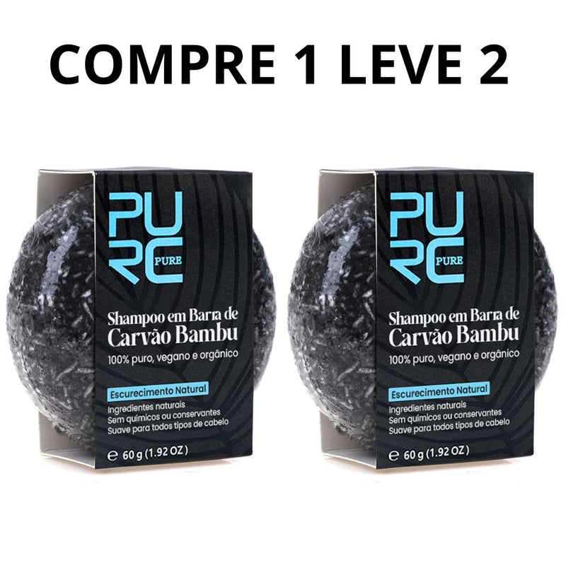 Compre 1 Leve 2 - Shampoo Para Escurecer Cabelo Pure Hair + Brinde - Site Oficial De Vendas