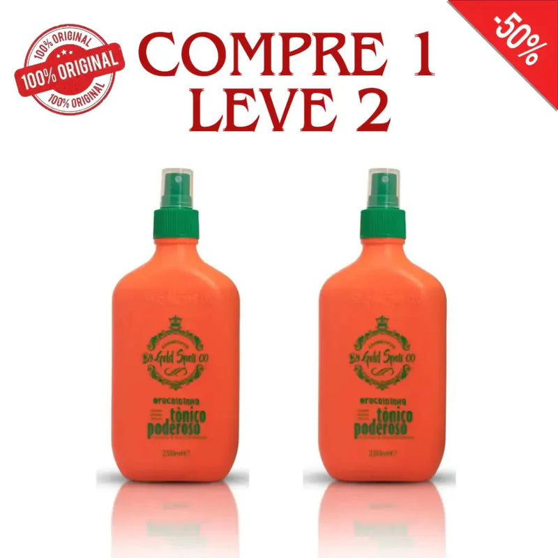 Compre 1 Leve 2 - Tônico Poderoso - Frete Grátis e 2 Brindes