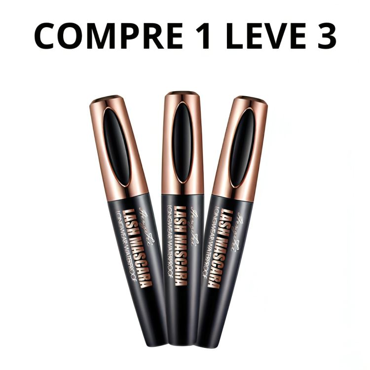 Compre 1 Leve 3 - Bomb Lashes - Rímel 5D - À Prova d'água + Brinde - Site Oficial De Vendas