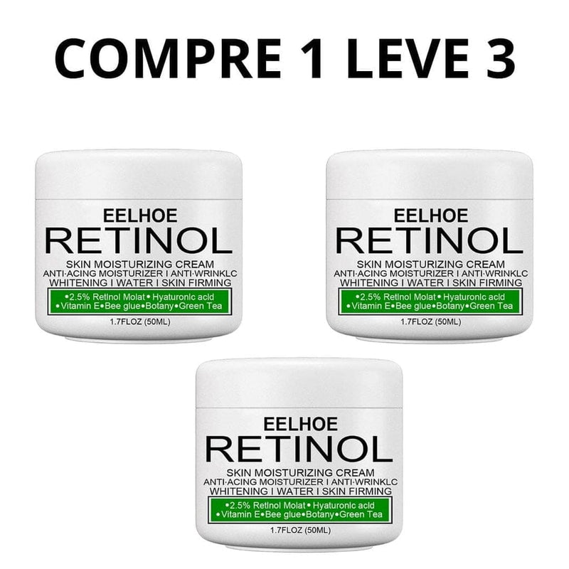 Compre 1 Leve 3 - Creme Clareador Eelhoe Retinol + Brinde - Oferta Somente Hoje