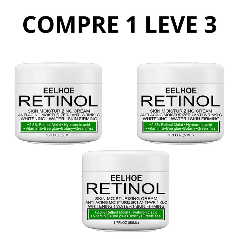 Compre 1 Leve 3 - Creme Clareador Eelhoe Retinol + Brinde - Oferta Somente Hoje