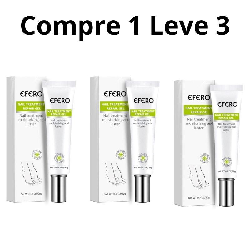 Compre 1 Leve 3 - Efero Nails - Gel Anti Fungos e Micoses - Oferta Somente Hoje