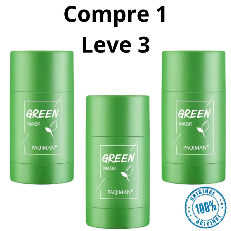 Compre 1 Leve 3 - Green Mask Para Limpeza Facial + Brinde