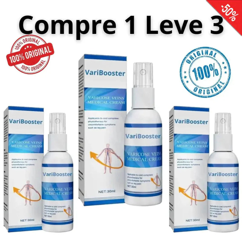 Compre 1 Leve 3 - Spray Varibooster Clear - Frete Grátis + 2 Brindes