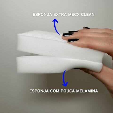 Compre 50 Leve 100 - Esponja Extra Mecx Clean + Brinde - Oferta Somente Hoje