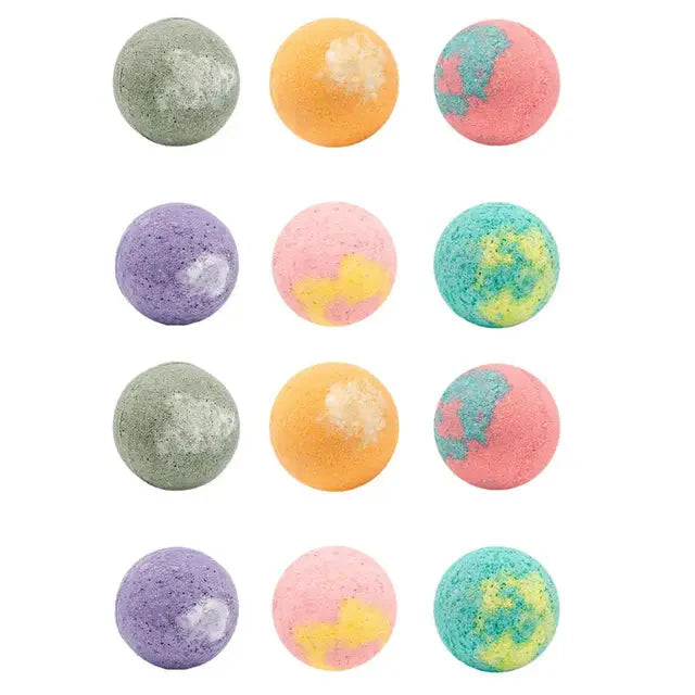 Compre 6 Leve 12 - Bath Bomb - Bolas Para Banho Hidratantes em Banheira + Brinde