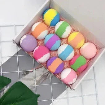 Compre 6 Leve 12 - Bath Bomb - Bolas Para Banho Hidratantes em Banheira + Brinde