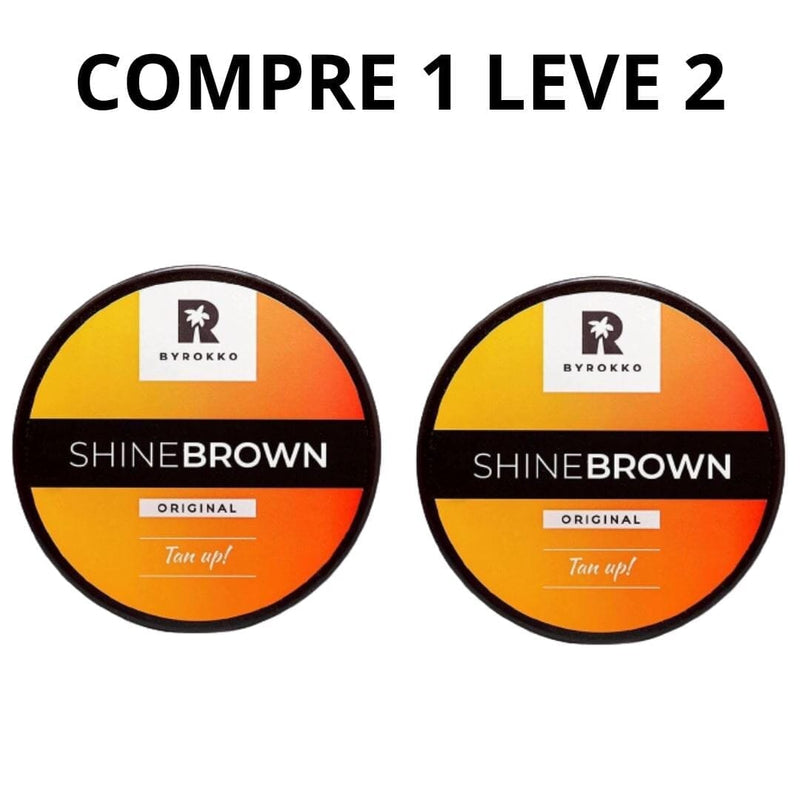 Creme Bronzeador Shinebrown + Brinde - Oferta Somente Hoje