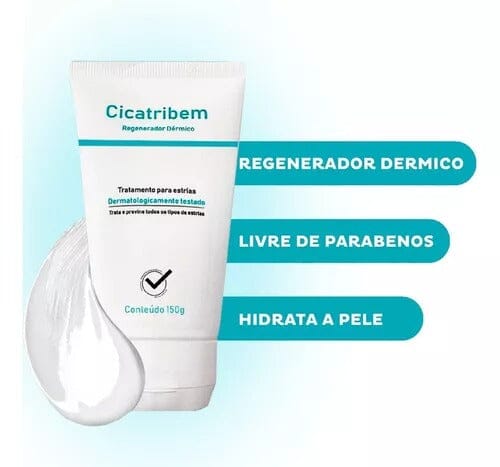 Creme Cicatribem Anti Estrias + Brinde Exclusivo - Frete Grátis Apenas Hoje