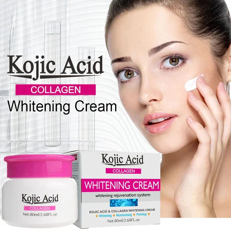 Creme de Clareamento Corporal Kojic Acid + Brinde - Frete Grátis Apenas Hoje