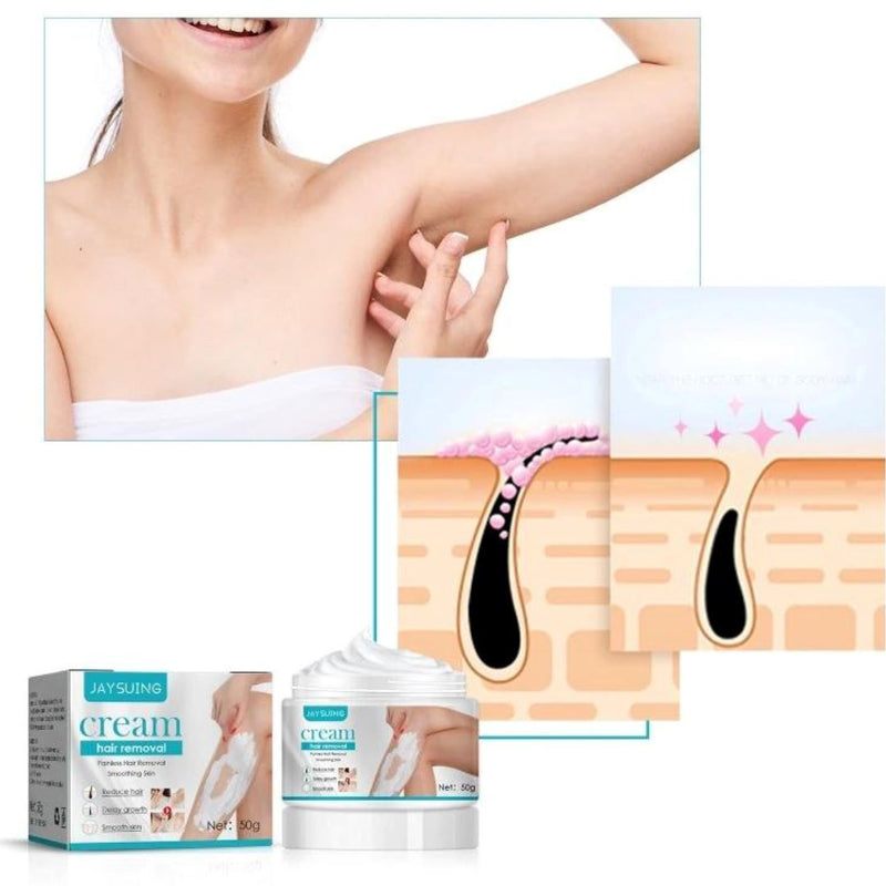 Creme Depilatório Para Partes Íntimas Cream Hair Removal + Brinde - Frete Grátis