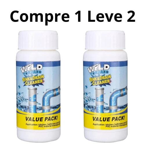 Desentupidor de Canos Wild Tornado® Compre 1 Leve 2 - Oferta Somente Hoje