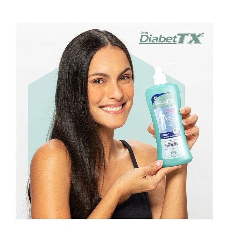 Diabettx - Creme Para os Pés, Mãos e Corpo + Brinde - Frete Grátis Apenas Hoje