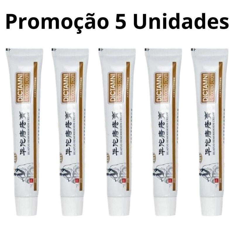 DICTAMNI - Promoção 5 Unidades- Pomada Japonesa para Hemorroida + Brinde - Site Oficial De Vendas