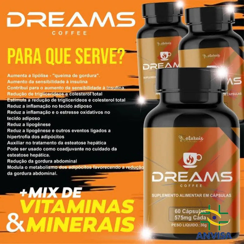 Dreams Coffee - Frete Grátis + 2 Brindes