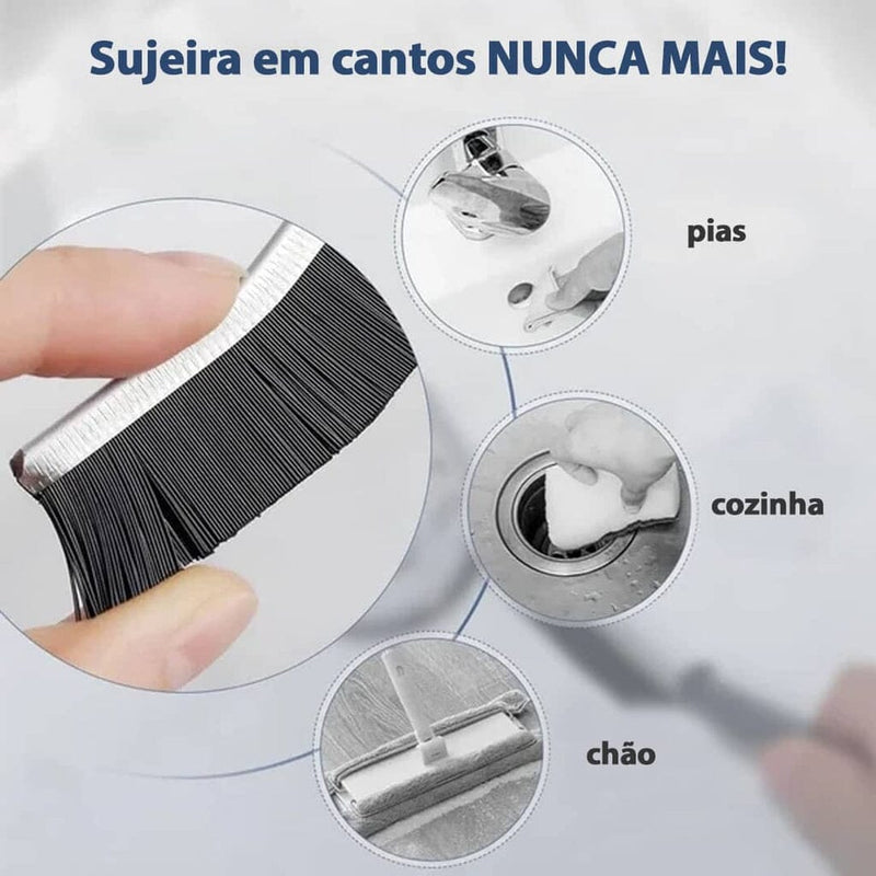 Escova LimpMax - Tenha Cantos Impecáveis e Brilhantes + Brinde