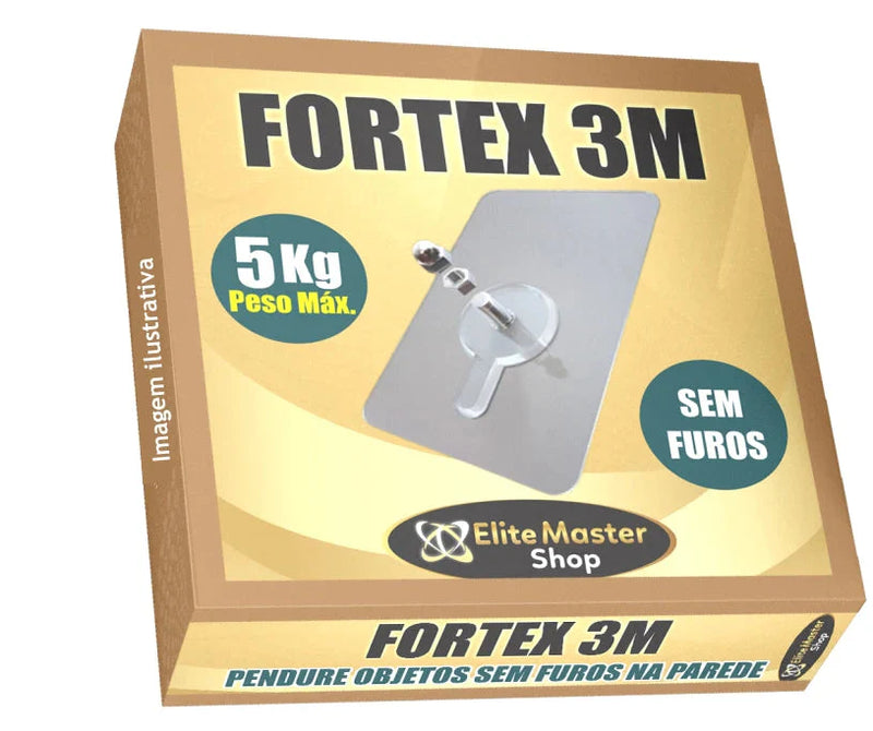 Fortex 3M - Coloque ou Pendure objetos na parede Sem Furos + Brinde - Site Oficial De Vendas