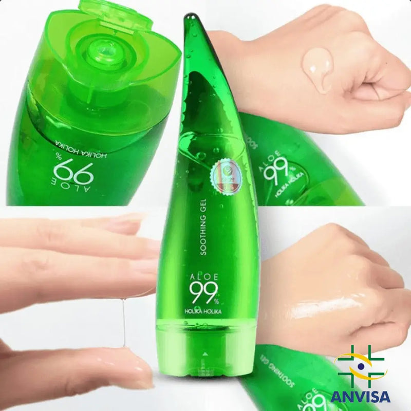 Gel Calmante - Holika Aloe 99% + 2 Brindes e Frete Grátis