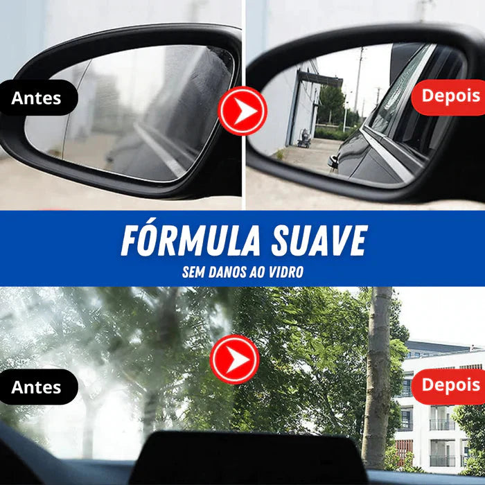 GlassFilm® - Cera Protetora Antiembaçante para Vidros Automotivo