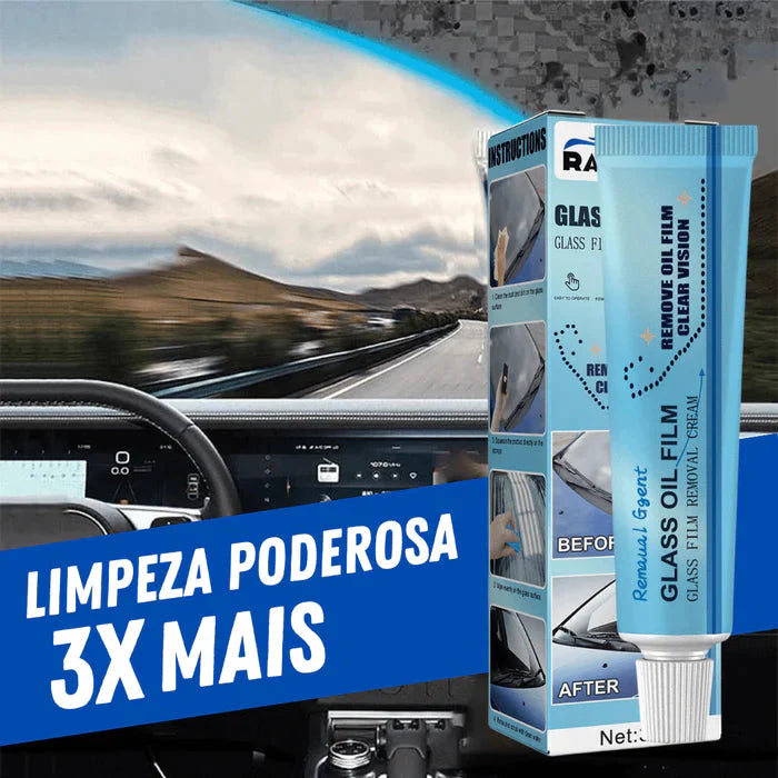 GlassFilm® - Cera Protetora Antiembaçante para Vidros Automotivo