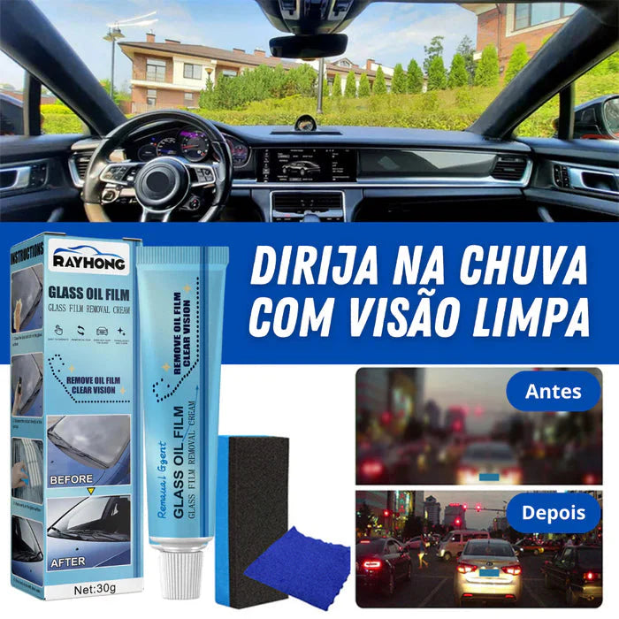 GlassFilm® - Cera Protetora Antiembaçante para Vidros Automotivo